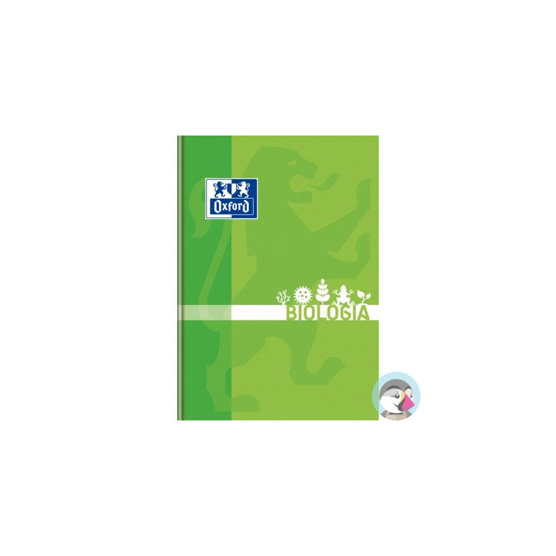 Zeszyt szkolny A5 przedmiotowy 80 kartek w kratkę BIOLOGIA 400128286 OXFORD