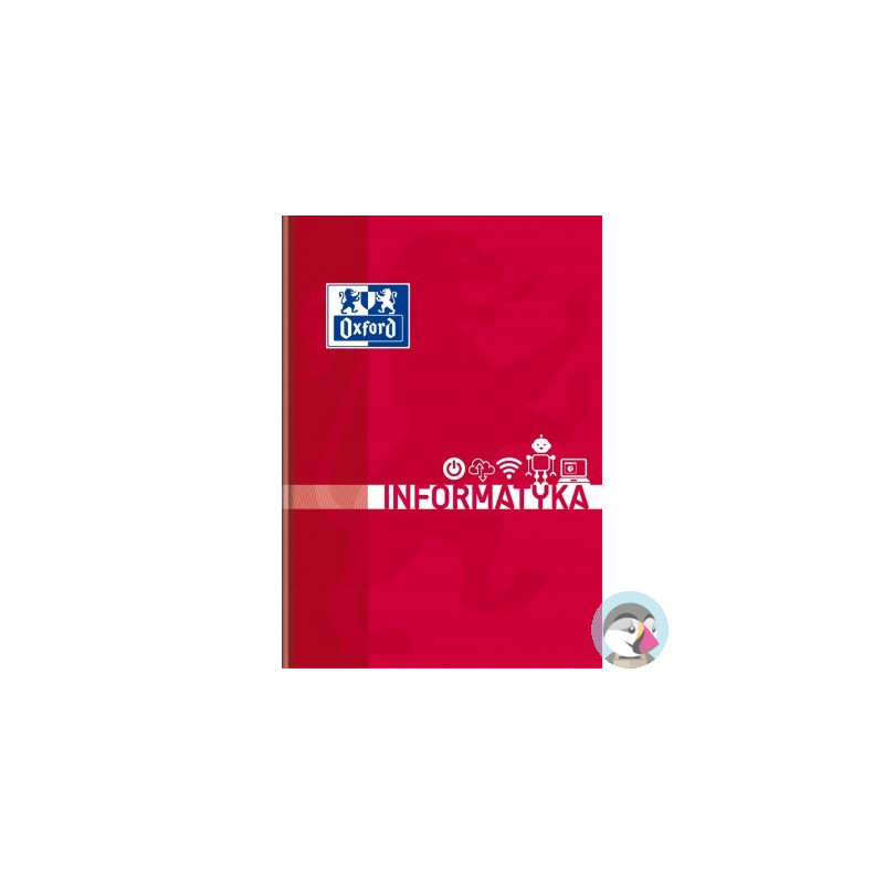 Brulion A5 80k kratka margines szyty INFORMATYKA 400150854 OXFORD