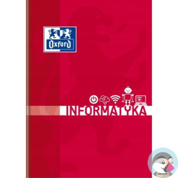 Brulion A5 80k kratka margines szyty INFORMATYKA 400150854 OXFORD