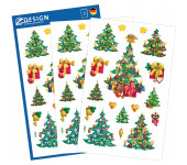 Naklejki Z-Design bożonarodzeniowe - choinki 52401 AVERY ZWECKFORM