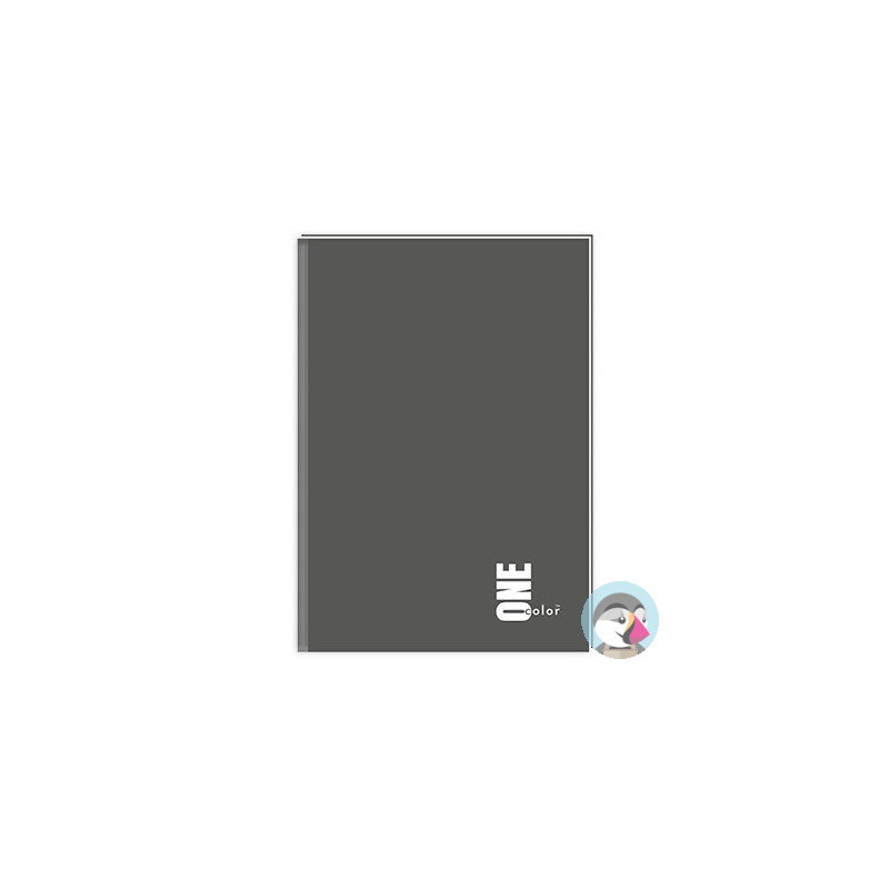 Brulion A5 96 kratka kol.ONE COLOR 0765 INTERDRUK