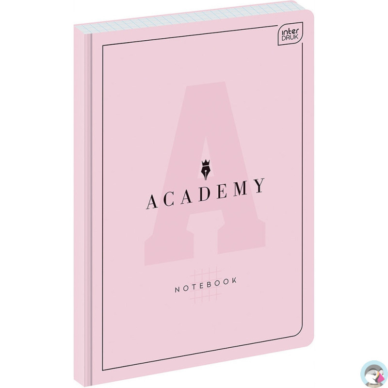 Brulion A4 96 k. kratka M 90g ACADEMY PASTEL
