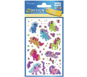 Naklejki dla dzieci BROKATOWE KONIKI 56063 Z-DESIGN AVERY ZWECKFORM