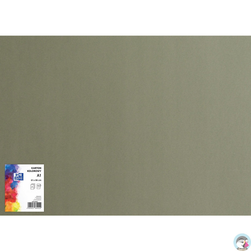 Blok karton kolorowy CREATINIO A1 160g 25 arkuszy nr.98 ciemny szary 400149524 TOP 2000