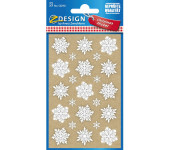Naklejki papierowe Z-Design - Płatki śniegu 52290 AVERY ZWECKFORM