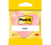 Bloczek samoprzylepny 225k SERCE mix kolorów POST-IT 2007H FT510076563 3M