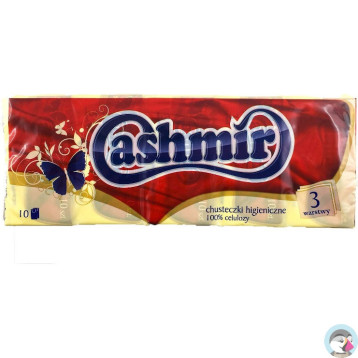 Chusteczki higieniczne 3 warstwy 10x10 234384 CASHMIR