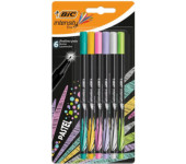 Cienkopis INTENSITY FINE 6 kolorów pastel 950445/950448 BIC