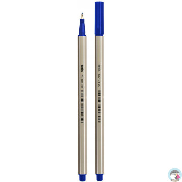 Cienkopis heksagonalny 0.7mm niebieski (4szt.) KC104-29-4 TETIS