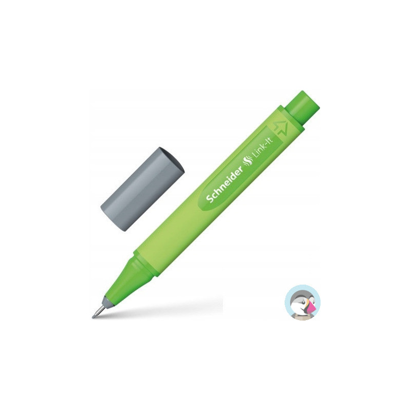 CIENKOPIS SCHNEIDER LINK-IT, 0,4 MM, SZARY SR191212