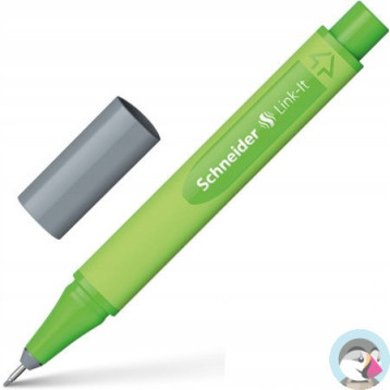 CIENKOPIS SCHNEIDER LINK-IT, 0,4 MM, SZARY SR191212