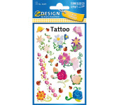 Naklejki tatuaże dla dzieci KWIATKI 56691 Z-DESIGN KIDS TATTOO AVERY ZWECKFORM