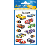 Naklejki tatuaże dla dzieci AUTA 56685 Z-DESIGN KIDS TATTOO AVERY ZWECKFORM
