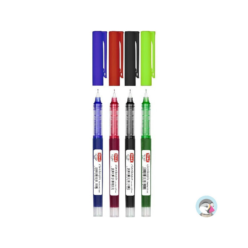 Cienkopisy kapilarne 0,5mm 4 kolory TO-347 TOMA