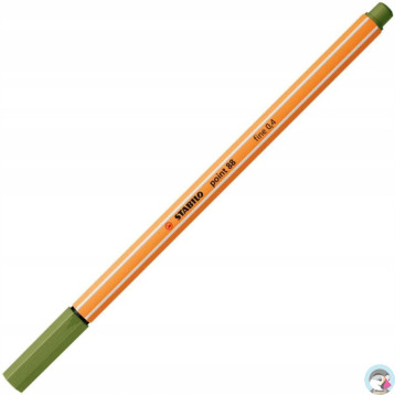 Cienkopis STABILO point 88/ 0.4mm zieleń mchu
