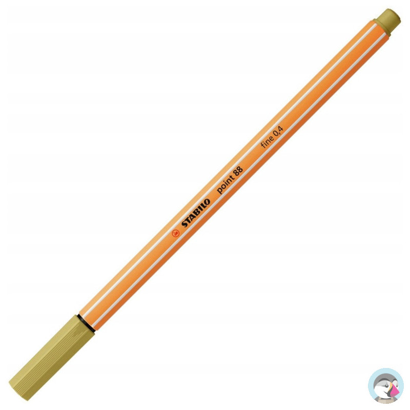 Cienkopis STABILO point 88/66 0.4mm khaki