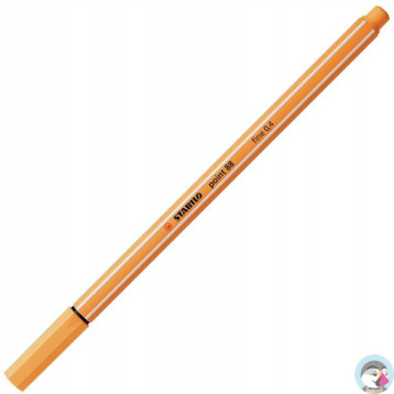 Cienkopis STABILO point 88/85 0.4mm papaja