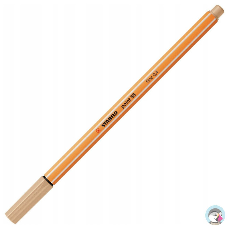 Cienkopis STABILO point 88/86 0.4mm cielisty/beige