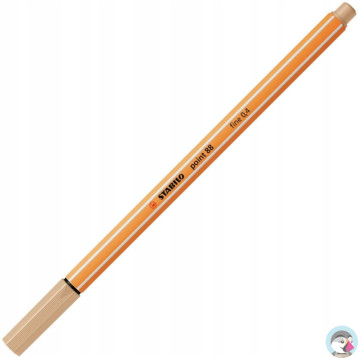 Cienkopis STABILO point 88/86 0.4mm cielisty/beige