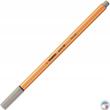Cienkopis STABILO point 88/93 0.4mm szary ciepły