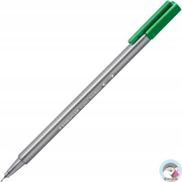 Cienkopis TRIPLUS FIN zielony STAEDTLER 334- 5 0.3