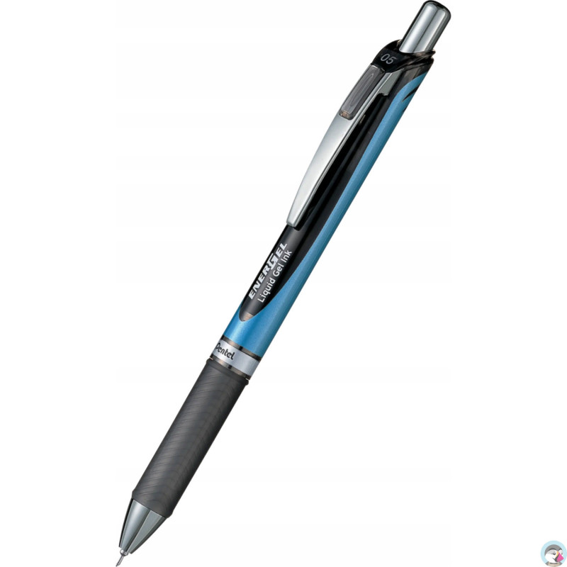 Cienkopis kulkowy BLN75-A czarny PENTEL ENERGEL z płynnym tuszem żelowym