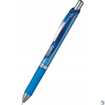 Cienkopis kulkowy BLN75 niebieski PENTEL ENERGEL z płynnym tuszem żelowym