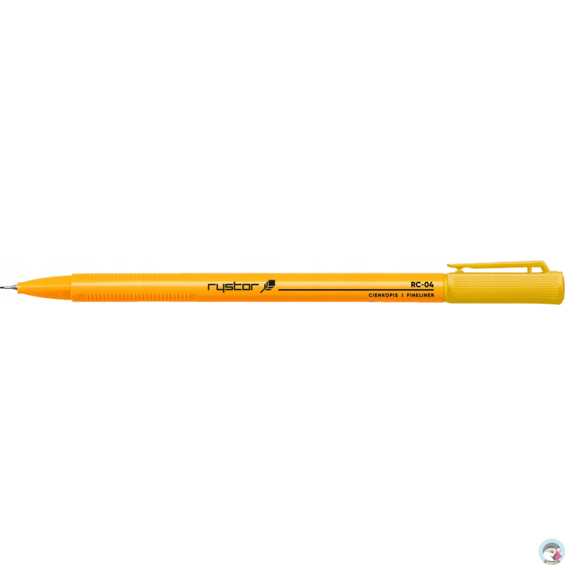 Cienkopis RYSTOR RC-04 żółty 403-008