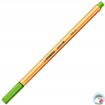 Cienkopis STABILO point 88/43 0.4mm liściowa zieleń