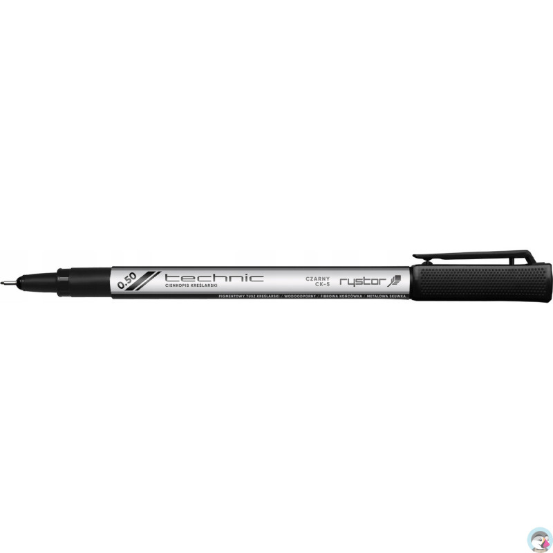 Cienkopis kreślarski TECHNIC 0,5mm czarny 405-050 RYSTOR