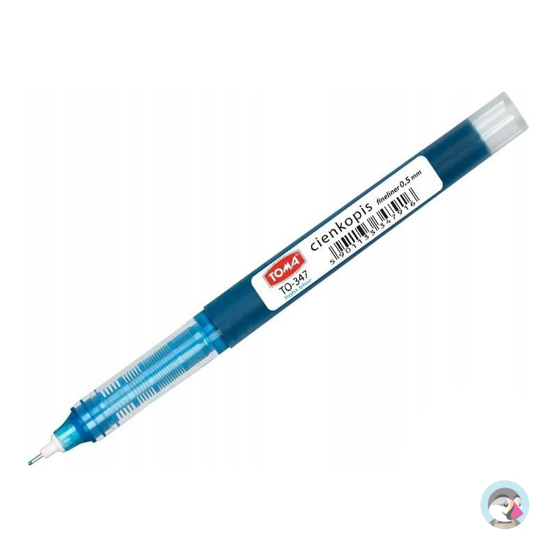 Cienkopis kapilarny 0,5mm jasnoniebieski TO-347 TOMA