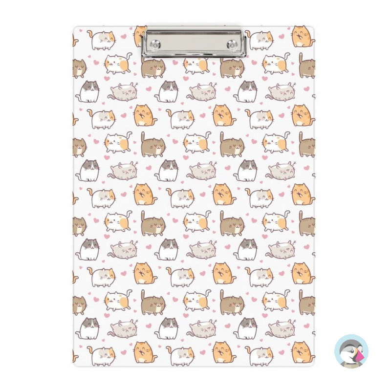 Deska z klipem A4 z nadrukiem KITTENS KHN-01-35 BIURFOL