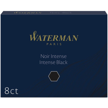 Naboje WATERMAN (8szt.) czarne S0110850 Naboje WATERMAN (8szt.) czarne S0110850