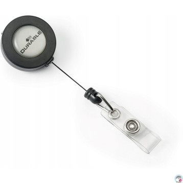 Mechanizm ściągający z klipsem (10 sztuk) antracyt 815258 DURABLE