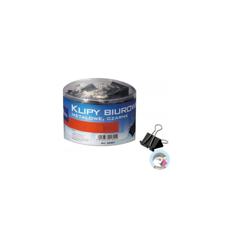 Klipy 15mm 60szt. GK001-A TETIS