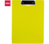 Deska z klipem pionowa A4 zamykana PP RIO zielona EF75002 GREEN DELI