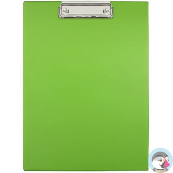 Deska z klipem Clipboard A4 zielona grass KKL-01-02 BIURFOL