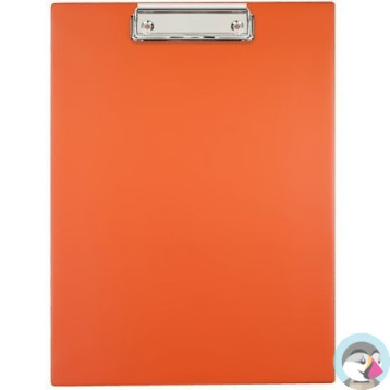 Deska z klipsem Clipboard A4 pomarańczowa KKL-01-04 BIURFOL