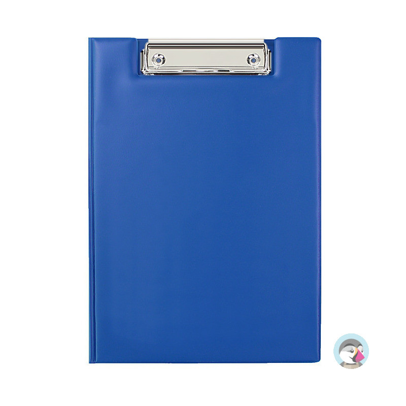 Teczka z klipem zamykana Clipboard A5 niebieska KH-03-01 BIURFOL