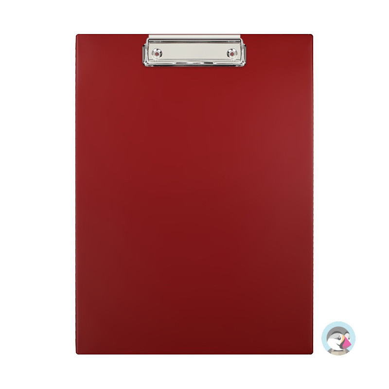Deska z klipem Clipboard A4 bordowa KH-01-05 BIURFOL