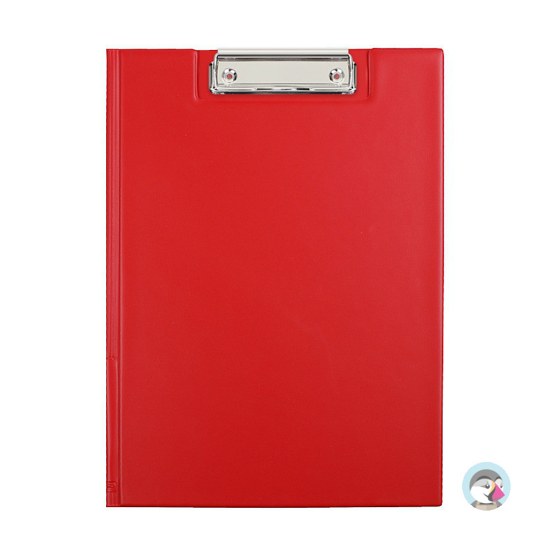 Teczka z klipsem na dokumenty Clipboard A4 czerwona KH-04-04 BIURFOL