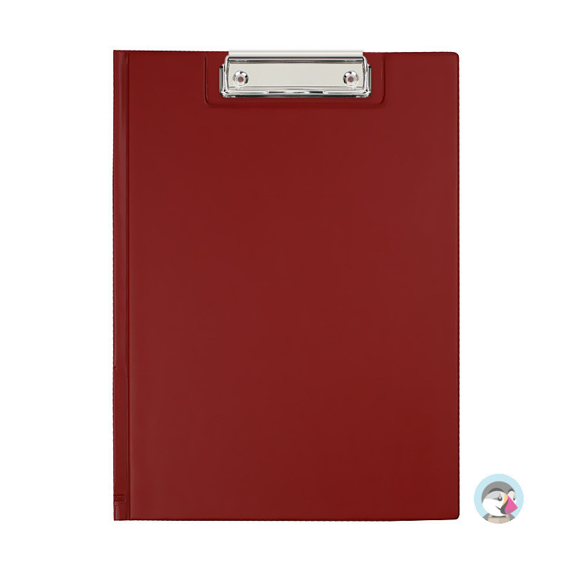 Teczka z klipsem na dokumenty Clipboard A4 bordowa KH-04-05 BIURFOL