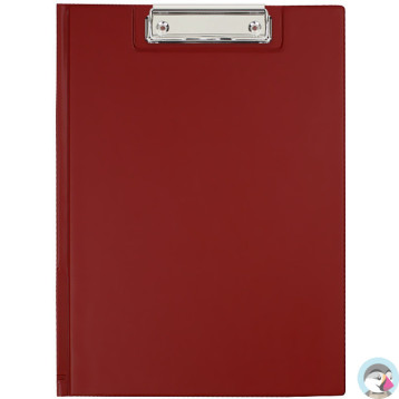 Teczka z klipsem na dokumenty Clipboard A4 bordowa KH-04-05 BIURFOL