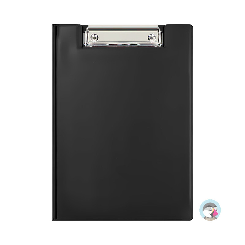 Teczka z klipem zamykana Clipboard A5 czarna KH-03-03 BIURFOL