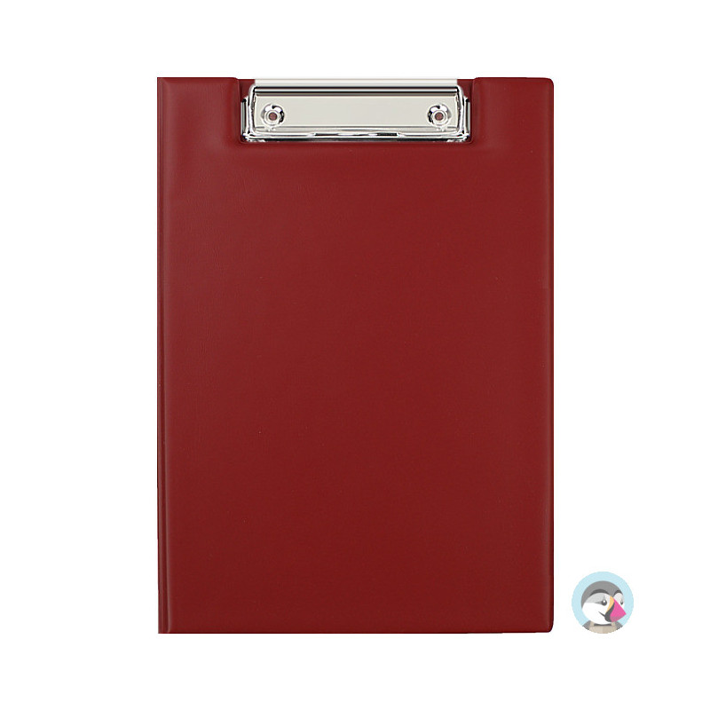 Teczka z klipem zamykana Clipboard A5 bordowa KH-03-05 BIURFOL