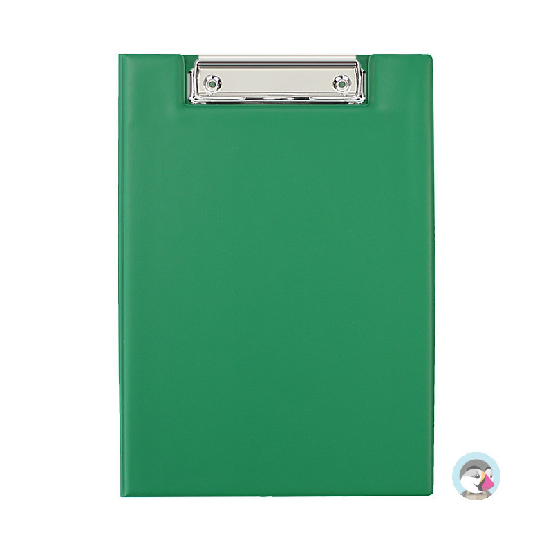 Teczka z klipem zamykana Clipboard A5 jasna zielona KL-03 BIURFOL