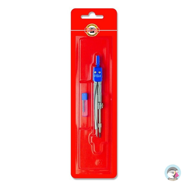 Cyrkiel szkolny z grafitem - blister 9992B04901 KOH-I-NOOR