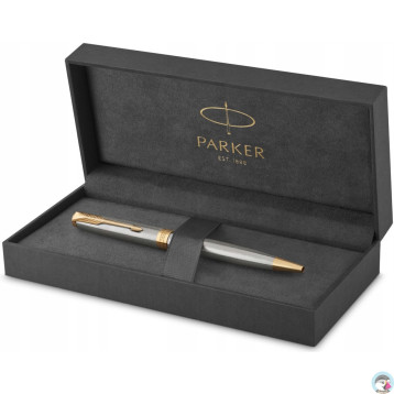 Długopis SONNET STAINLESS Steel GT PARKER 1931507