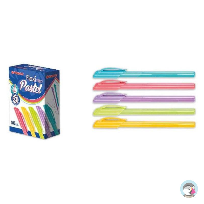 Długopis FLEXI Trio Pastel niebieski TT7893 TADEO