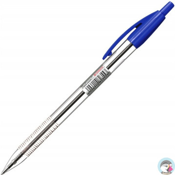 Długopis automatyczny FLEXI click niebieski 1.0mm TT7984 PENMATE